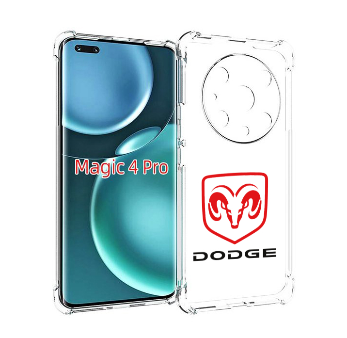 

Чехол MyPads dodge-2 мужской для Honor Magic4 Pro, Прозрачный, Tocco