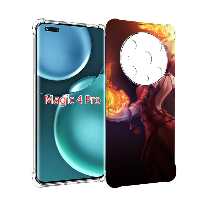 

Чехол MyPads dota 2 Lina для Honor Magic4 Pro, Прозрачный, Tocco
