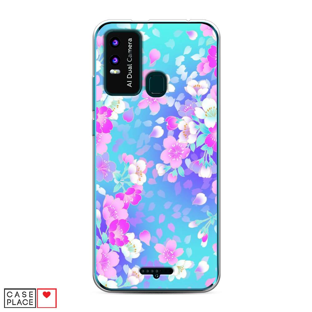 

Чехол Awog на BQ 6630L Magic L / BQ 6630L Мэджик L "Яблоневые цветы", Разноцветный, 201650-8