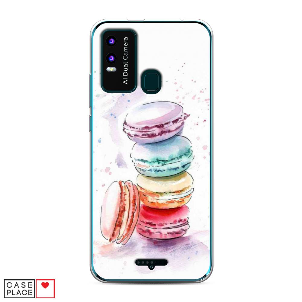 

Чехол Awog на BQ 6630L Magic L / BQ 6630L Мэджик L "Пирамидка макарони 2", Разноцветный, 201650-10