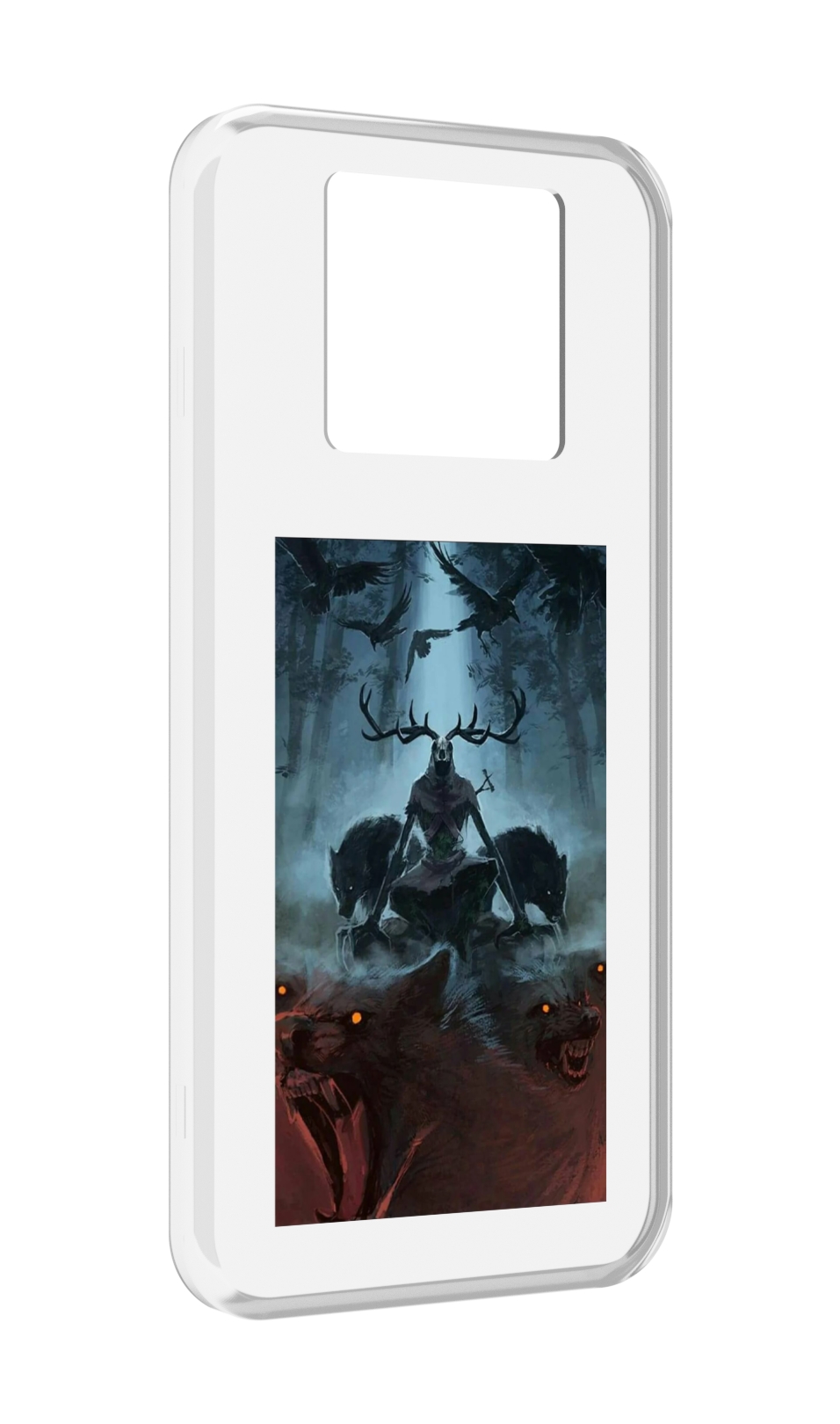 

Чехол MyPads лось демон для Black Shark 3 5G / Black Shark 3S, Прозрачный, Tocco