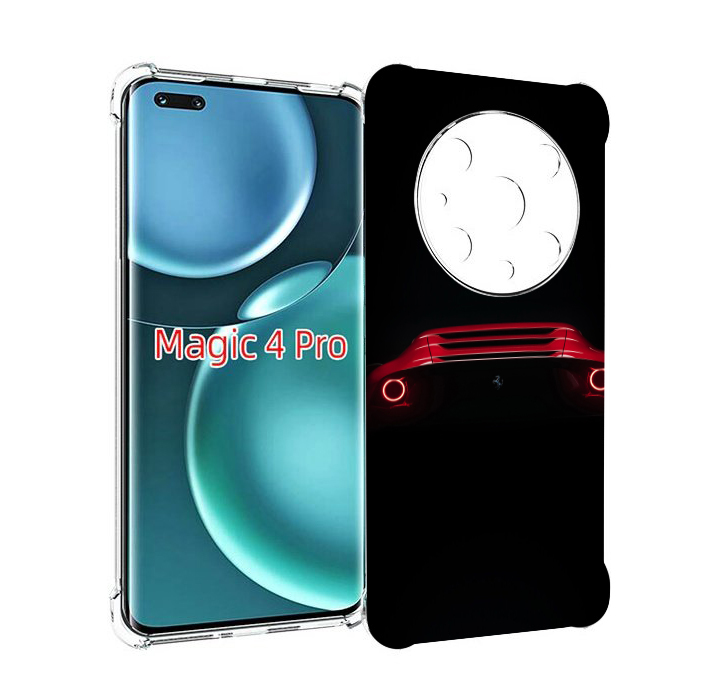 

Чехол MyPads ferrari 1 для Honor Magic4 Pro, Прозрачный, Tocco