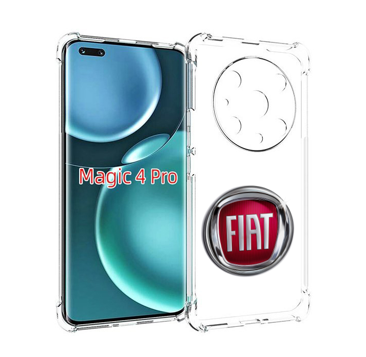 

Чехол MyPads fiat мужской для Honor Magic4 Pro, Прозрачный, Tocco