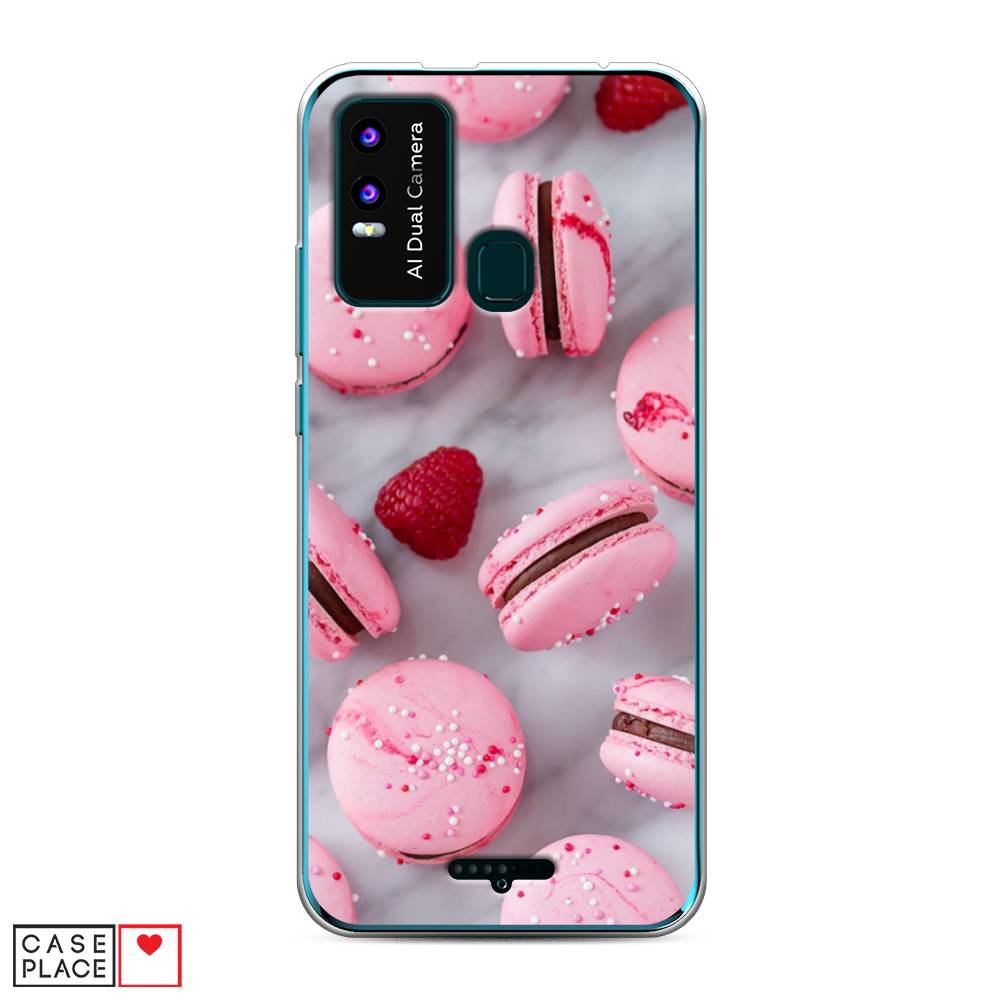 

Чехол Awog на BQ 6630L Magic L / BQ 6630L Мэджик L "Макарони с малиной", Разноцветный, 201650-10