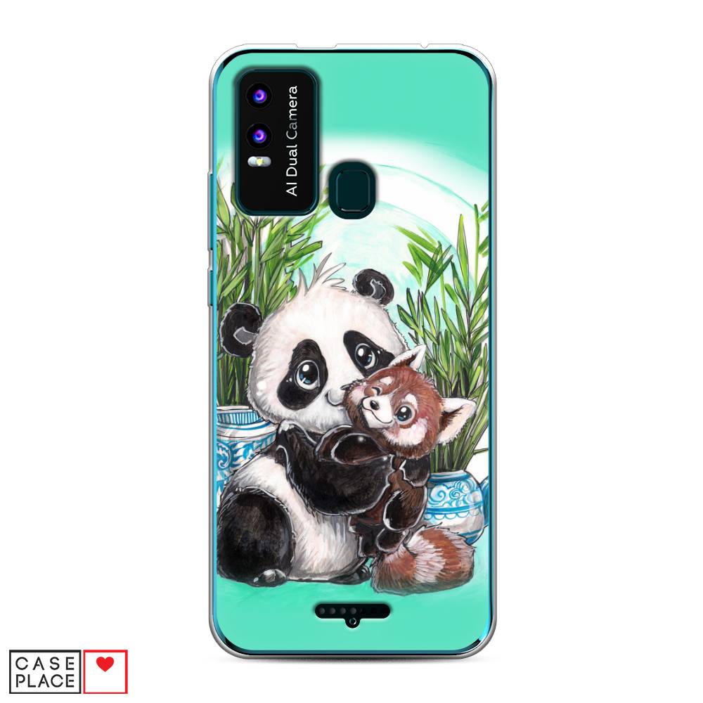 

Чехол Awog на BQ 6630L Magic L / BQ 6630L Мэджик L "Друзья зверята", Разноцветный, 201650-2