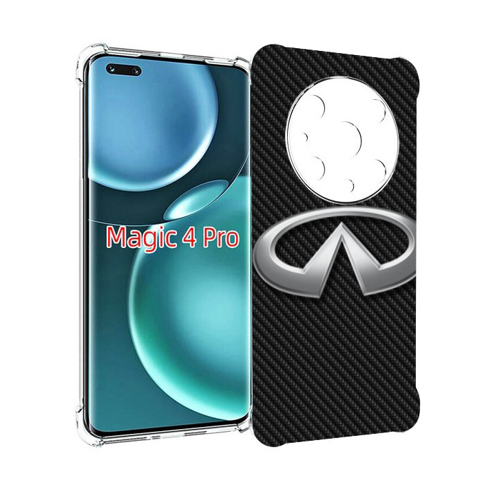 

Чехол MyPads infiniti-2 мужской для Honor Magic4 Pro, Прозрачный, Tocco