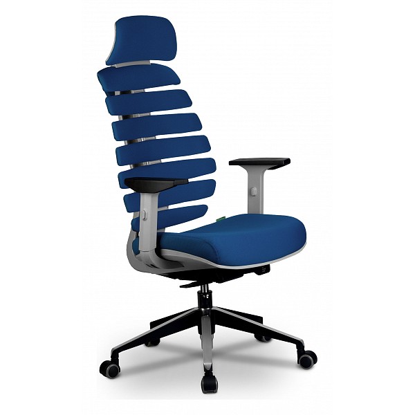

Кресло компьютерное Riva Chair Shark синий