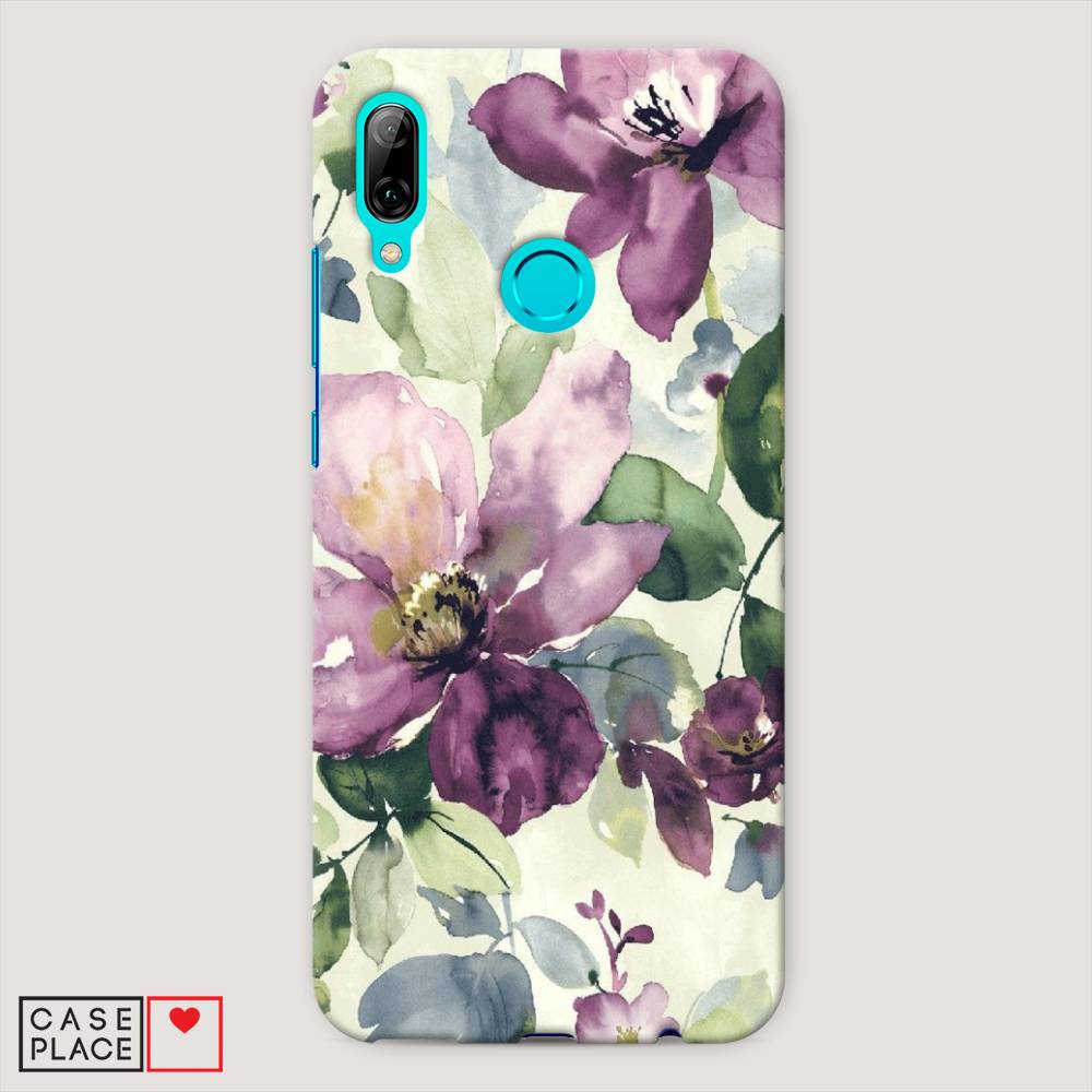 

Чехол Awog "Сиреневые цветы-акварель" для Huawei P Smart 2019, 67220-7