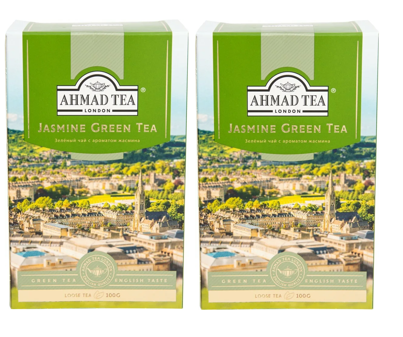 

Чай зеленый Ahmad Tea, с жасмином, 100 гр, 2 шт