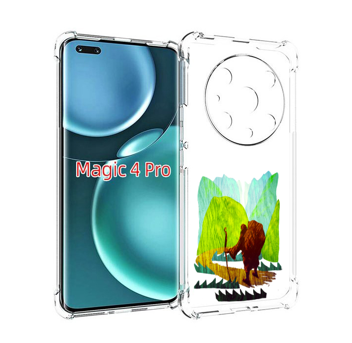

Чехол MyPads Лесная тропа для Honor Magic4 Pro, Прозрачный, Tocco