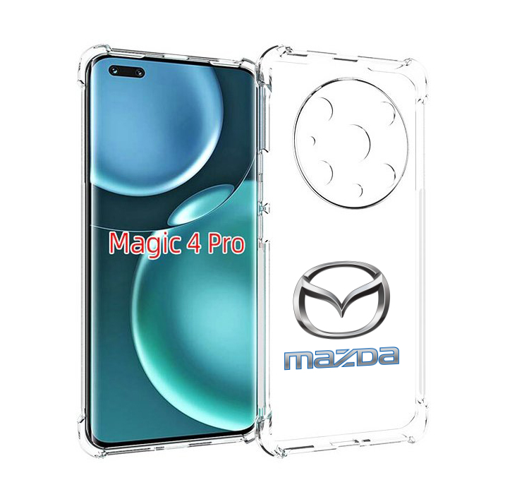 

Чехол MyPads mazda-4 мужской для Honor Magic4 Pro, Прозрачный, Tocco