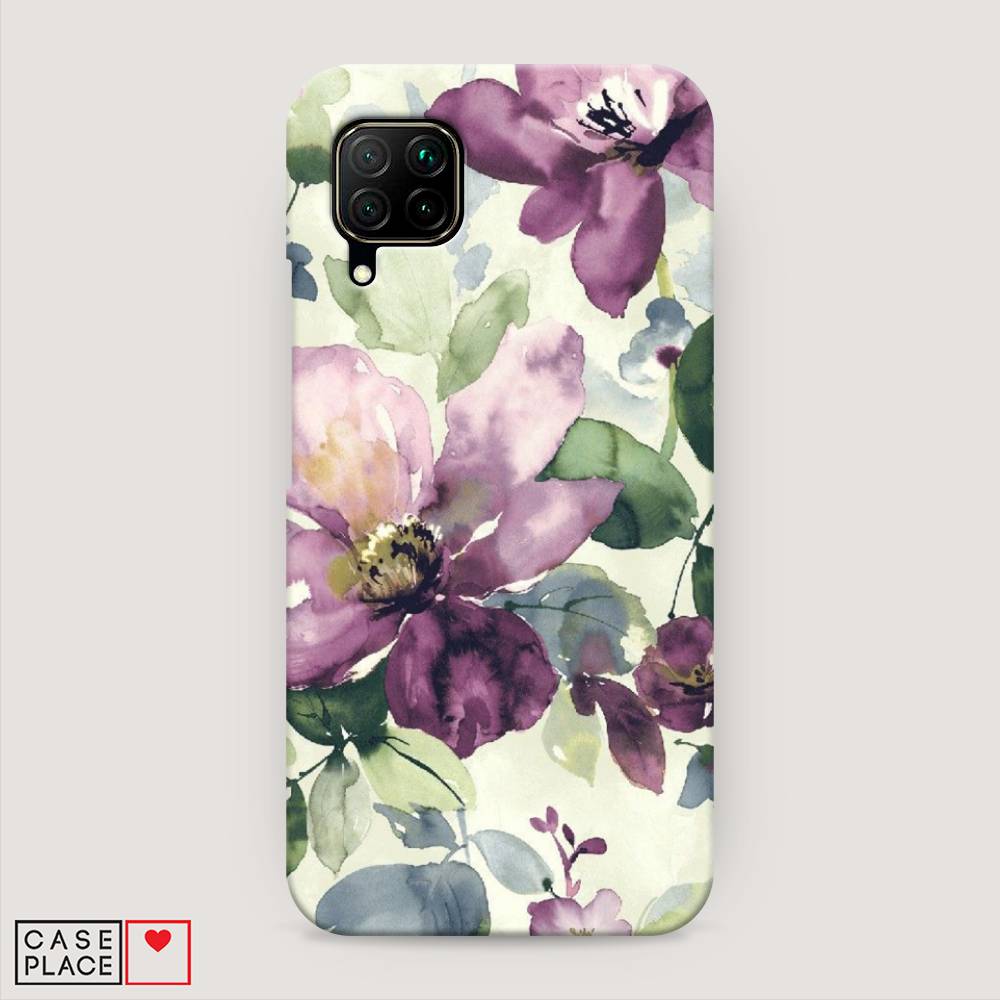 

Чехол Awog "Сиреневые цветы-акварель" для Huawei P40 Lite, 611620-7