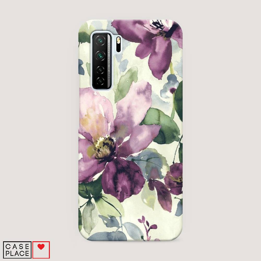 

Чехол Awog "Сиреневые цветы-акварель" для Huawei P40 lite 5G, 6103020-7