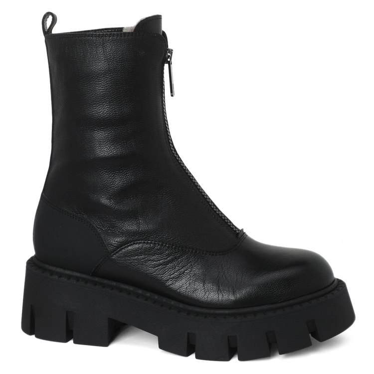 

Полусапоги женские Giovanni Fabiani Trend W22120 черные 40 EU, Черный, W22120