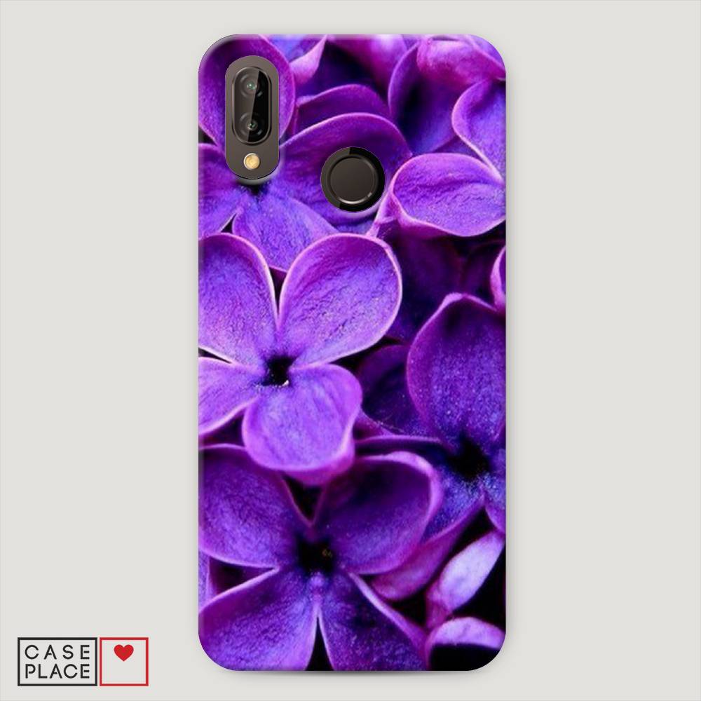 

Чехол Awog "Сирень крупная" для Huawei Nova 3E, 65620-6