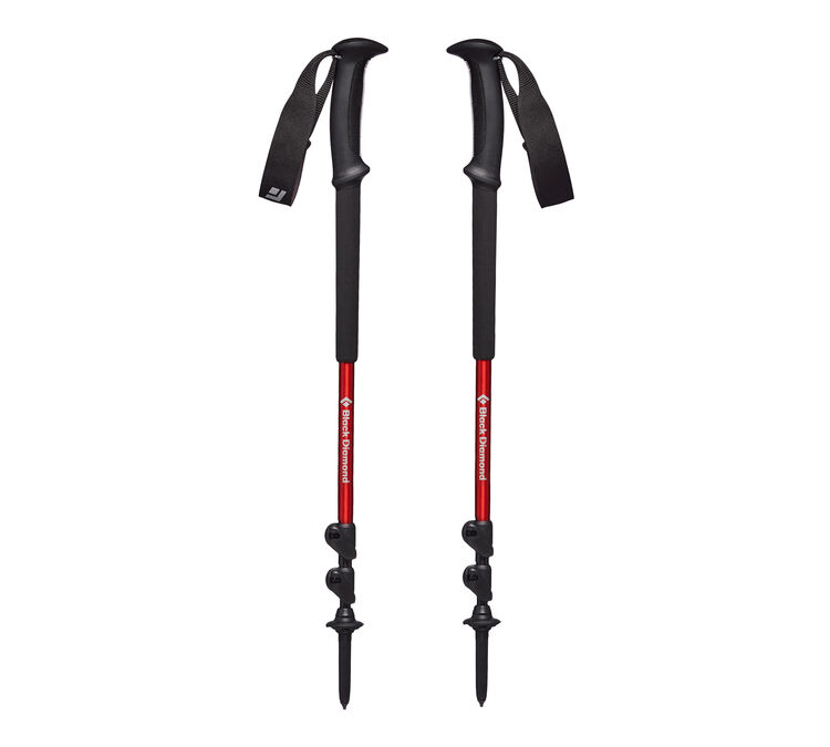 фото Палки треккинговые black diamond trail back trek poles mulberry