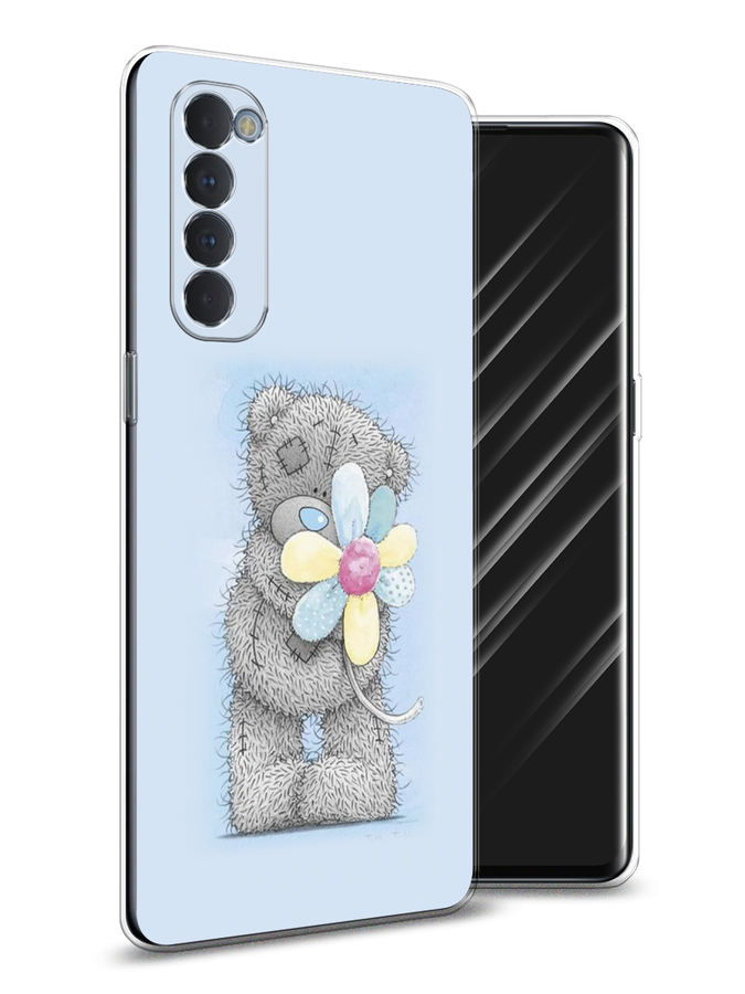 

Чехол Awog на Oppo Reno 4 Pro "Me to you с ромашкой", Разноцветный, 258950-2