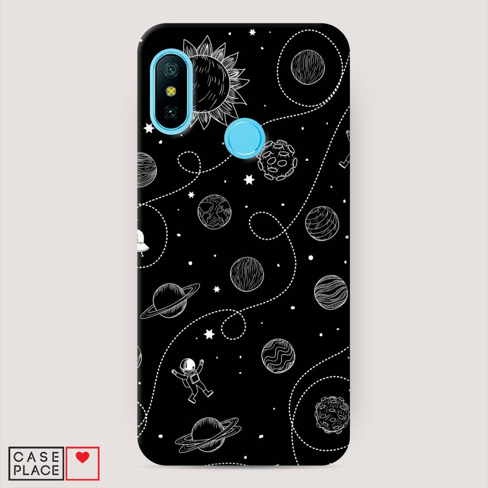 

Пластиковый чехол "В невесомости" на Xiaomi Redmi 6 Plus, 33920-3