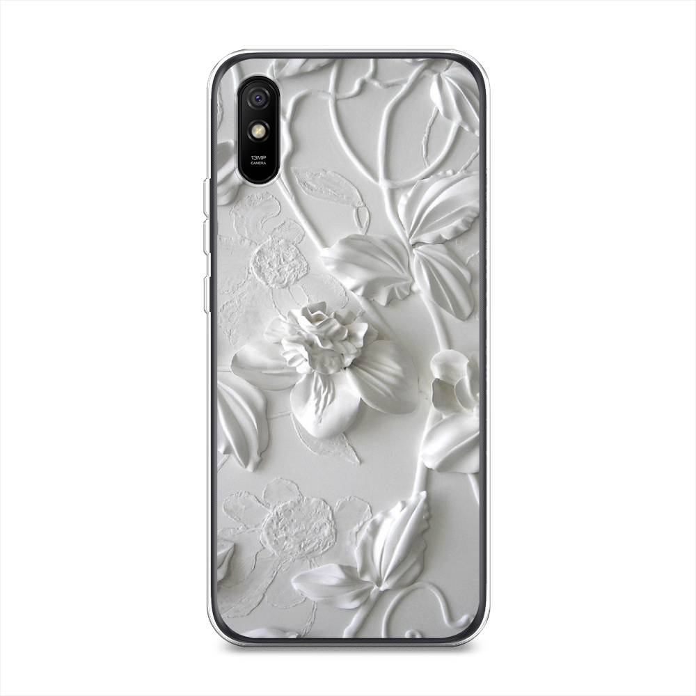 

Чехол Awog на Xiaomi Redmi 9A "Гипсовые цветы", 38950-7