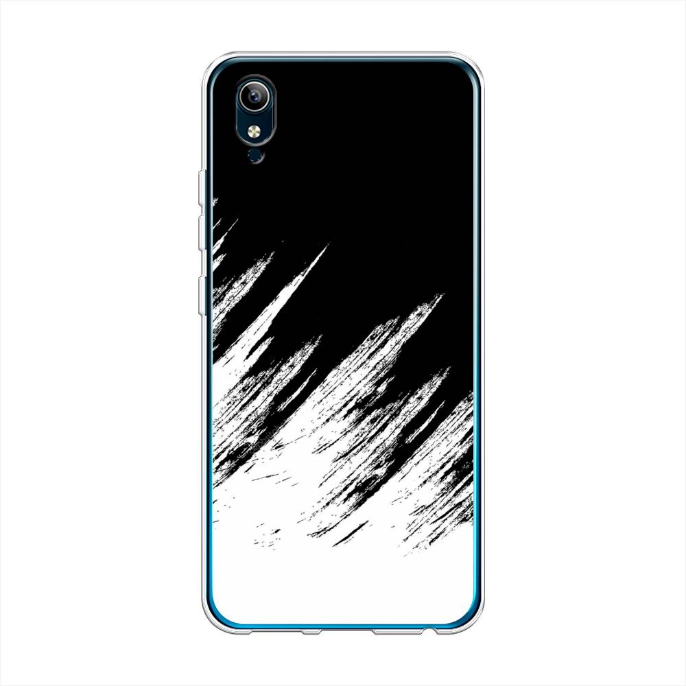 

Чехол Awog на Vivo Y91c/Y1s "Черно белые брызги", Разноцветный, 262850-3