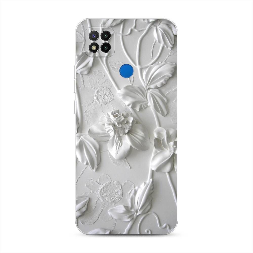 

Чехол Awog на Xiaomi Redmi 9C "Гипсовые цветы", 39050-7