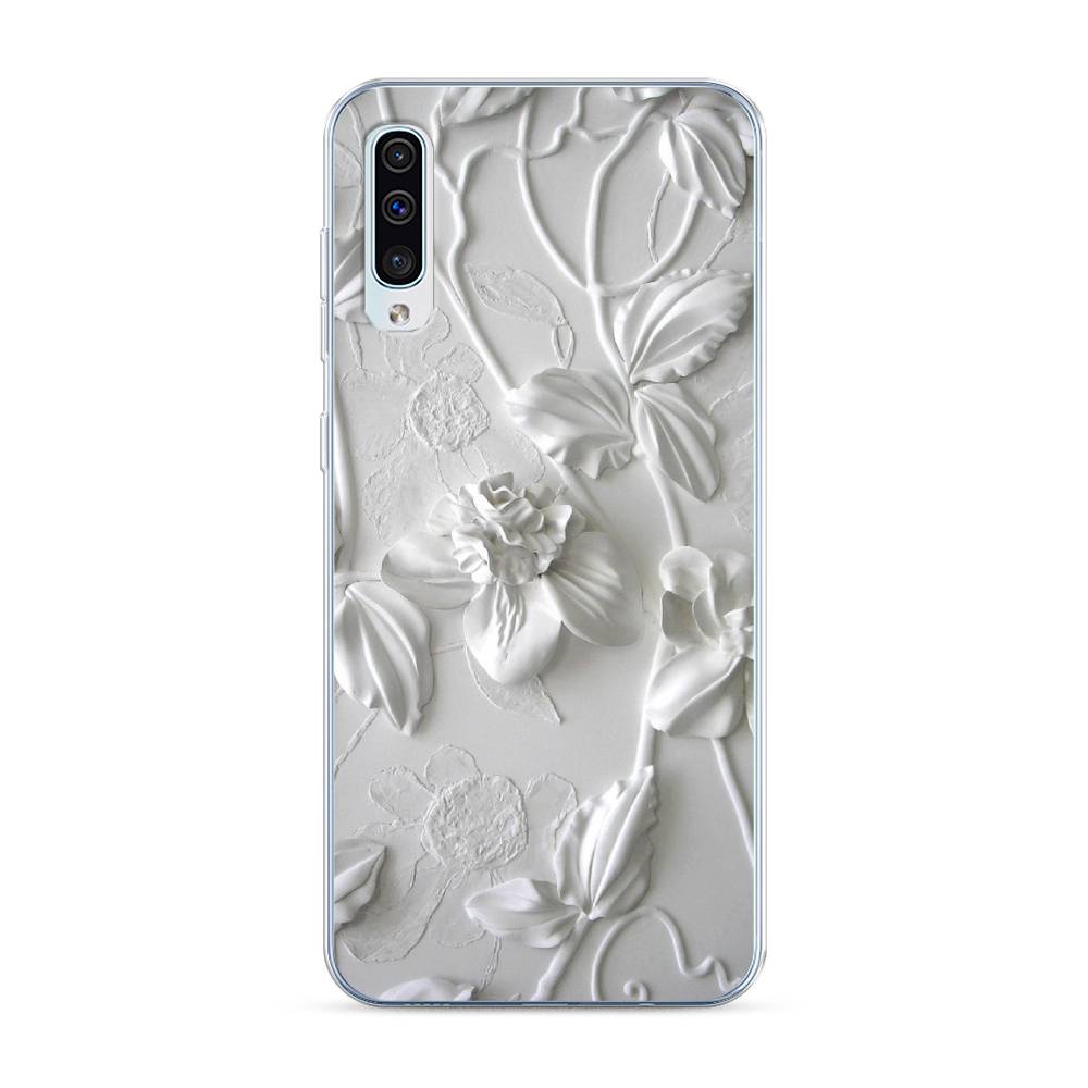 

Чехол Awog на Samsung Galaxy A50 "Гипсовые цветы", 27750-7