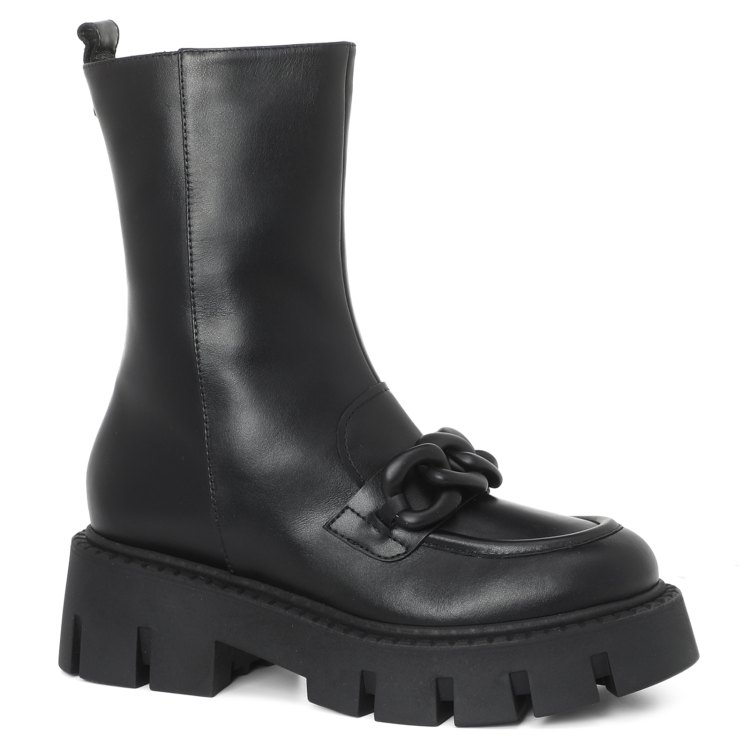 

Полусапоги женские Giovanni Fabiani Trend W22126 черные 39 EU, W22126
