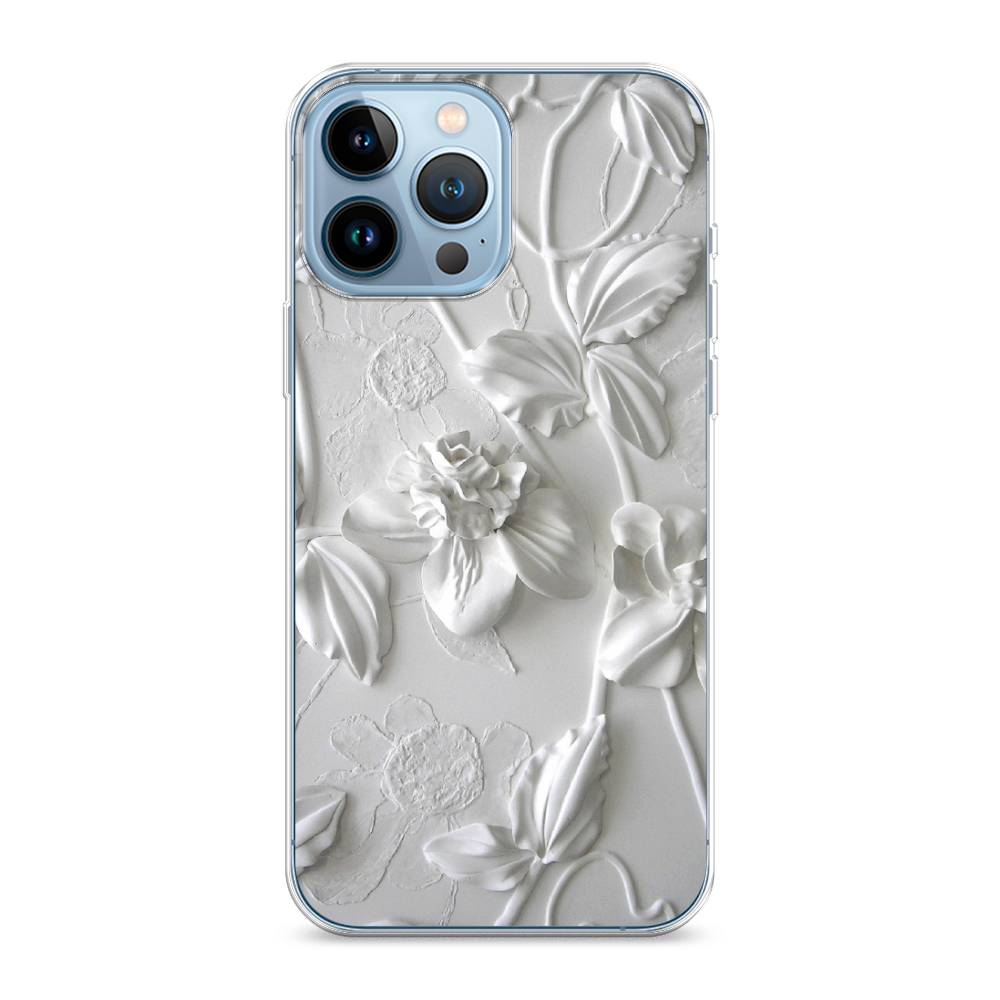 

Чехол Awog на Apple iPhone 13 Pro Max / Айфон 13 Pro Max "Гипсовые цветы", 14450-7
