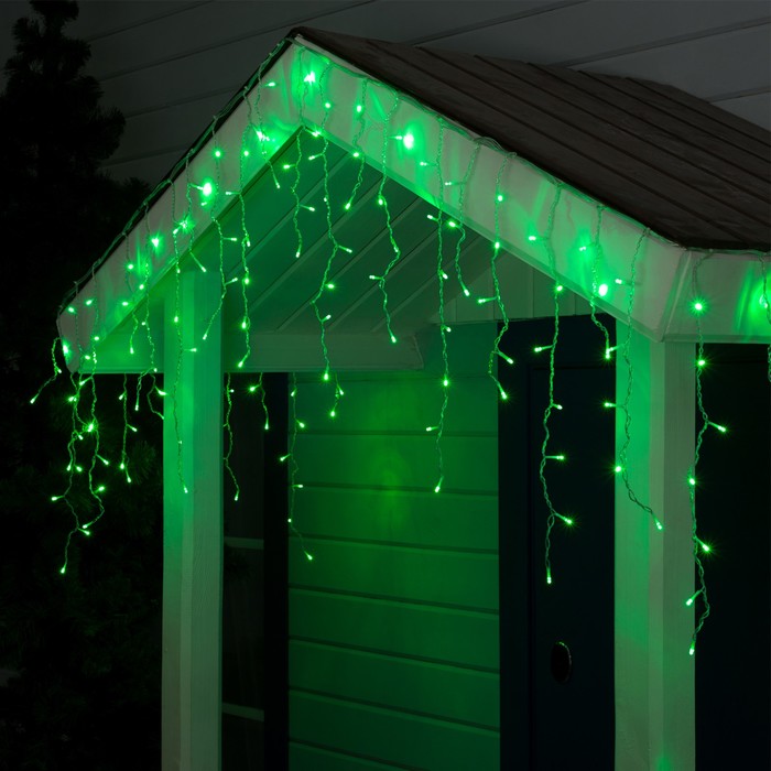 

Гирлянда Бахрома 3×0.6 м, IP44, УМС, прозрачная нить, 160 LED, свечение зелёное, 220 В, Гирлянда Бахрома» 3 × 0.6 м, IP44, УМС, прозрачная нить, 160 LED, свечение зелёное, 220 В