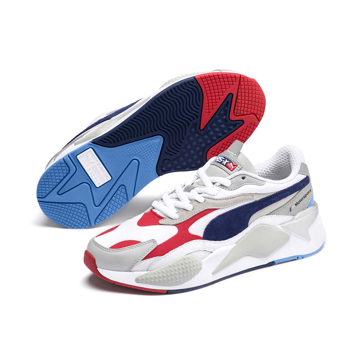 фото Кроссовки мужские puma bmw mms rs-cube разноцветные 9.5 uk