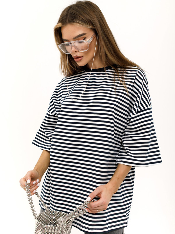 

Футболка женская Little Secret uz300010 синяя ONE SIZE, uz300010