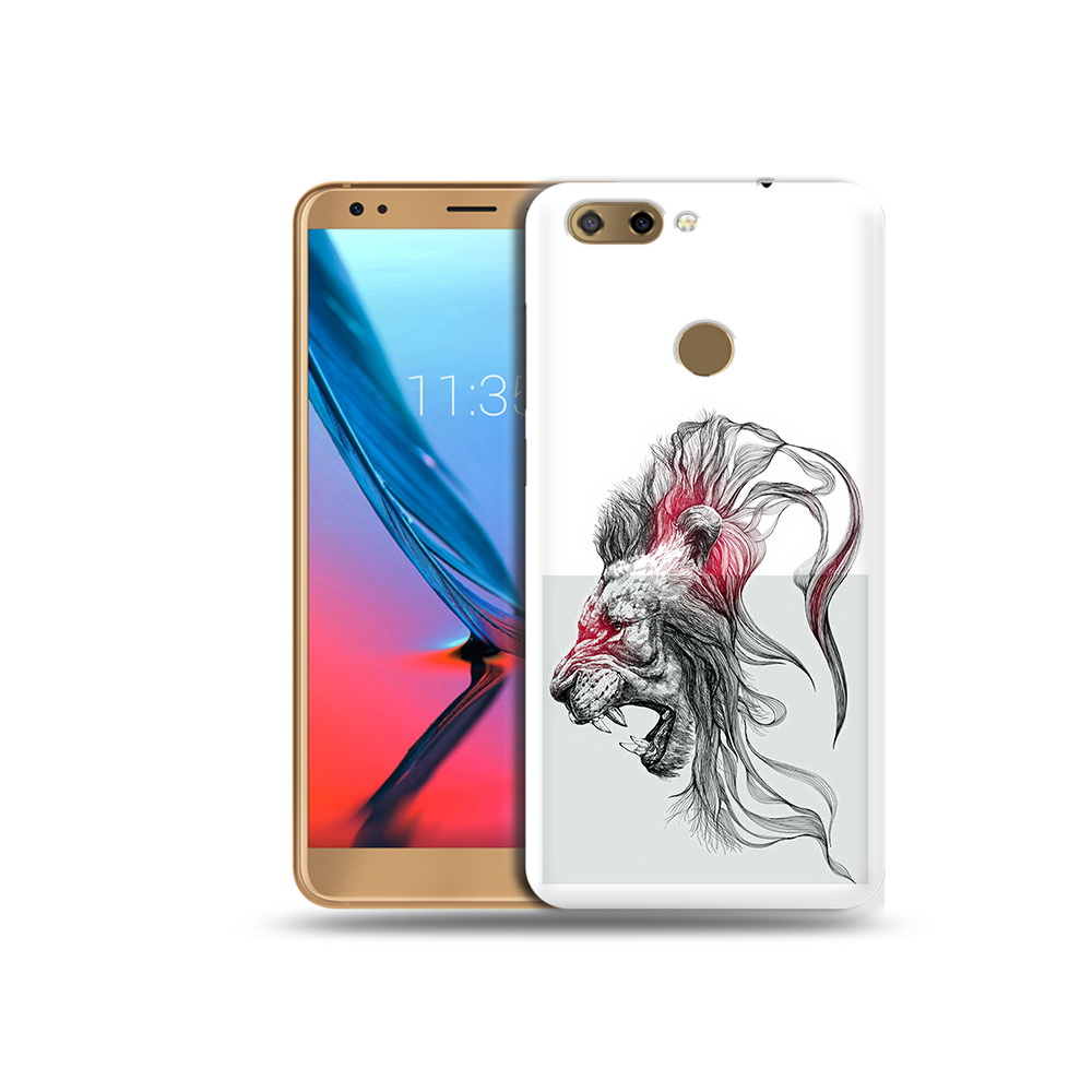 Чехол MyPads Tocco для ZTE Blade V9 разъяренный лев (PT106427.464.576)