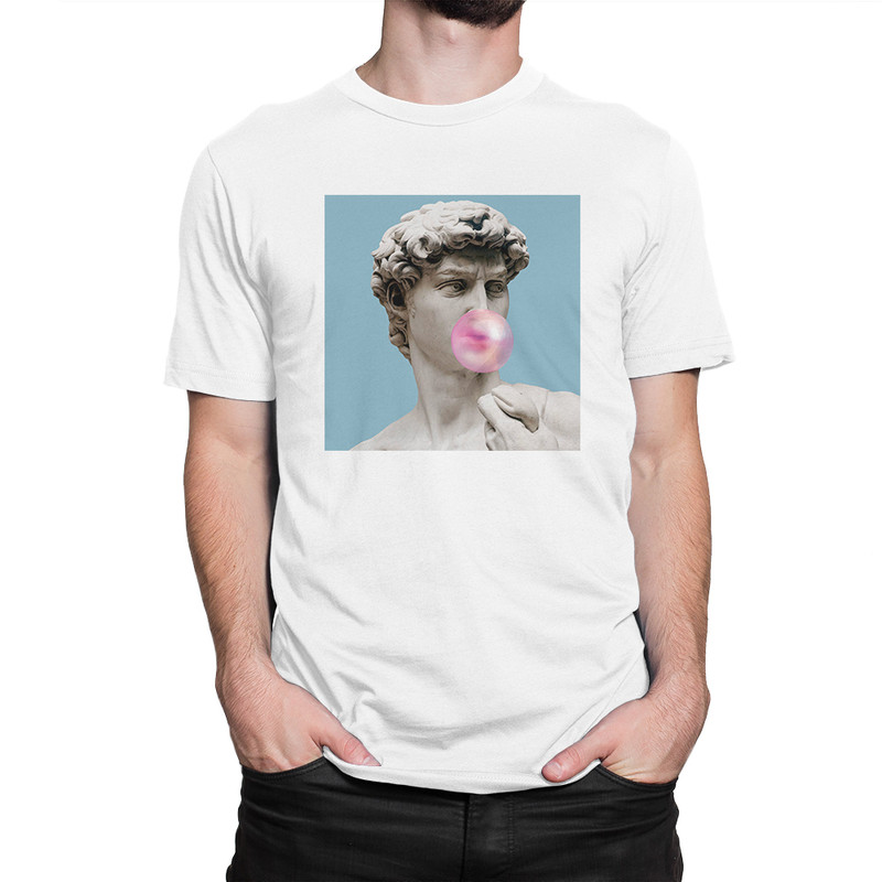 

Футболка мужская Dream Shirts Статуя Давида белая 2XL, Белый, Статуя Давида