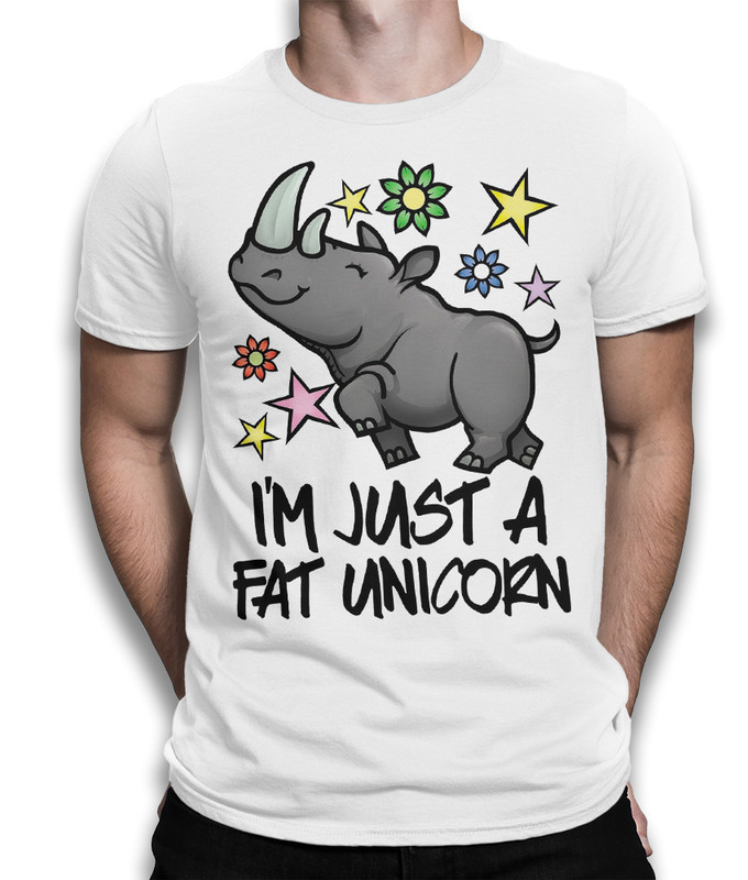 

Футболка мужская Dream Shirts Толстый Единорог белая XS, Белый, Толстый Единорог