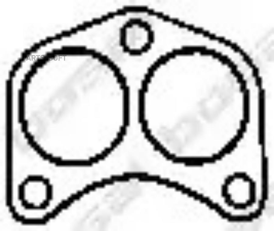 

Прокладка Глушителя Bmw 320I 83-86 Bosal арт. 256-766