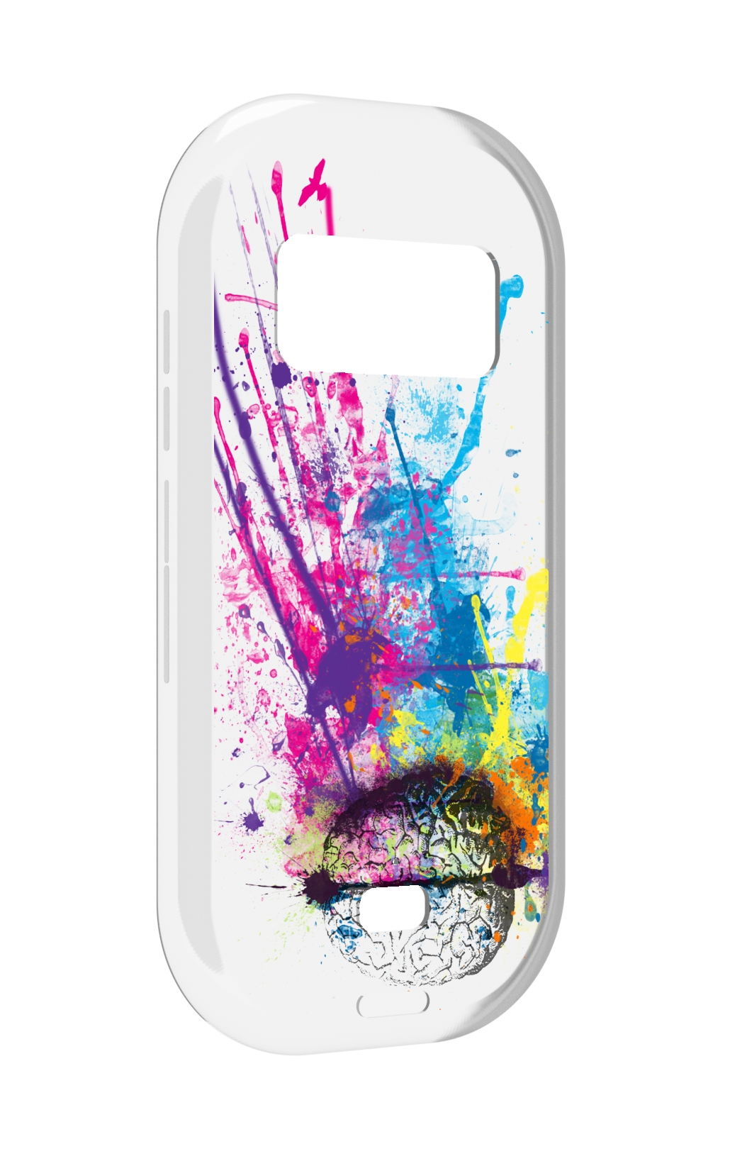 

Чехол MyPads яркий красочный мозг для UleFone Armor 15, Прозрачный, Tocco