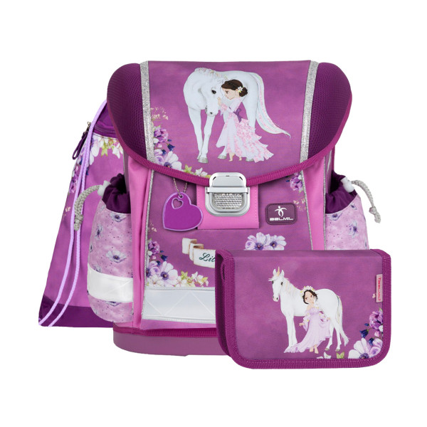 

Ранец Belmil Classy Little Princess с наполнением, Фиолетовый, Classy