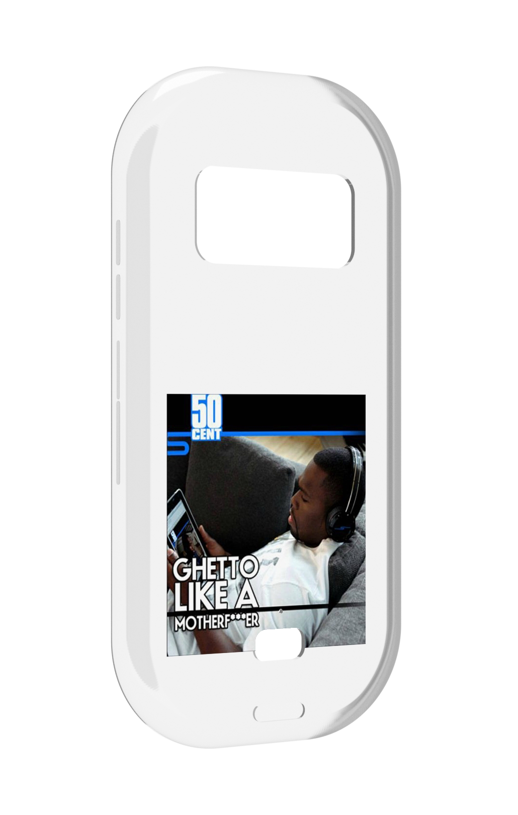Чехол MyPads 50 Cent - Ghetto Like A Motherfucker для UleFone Armor 15