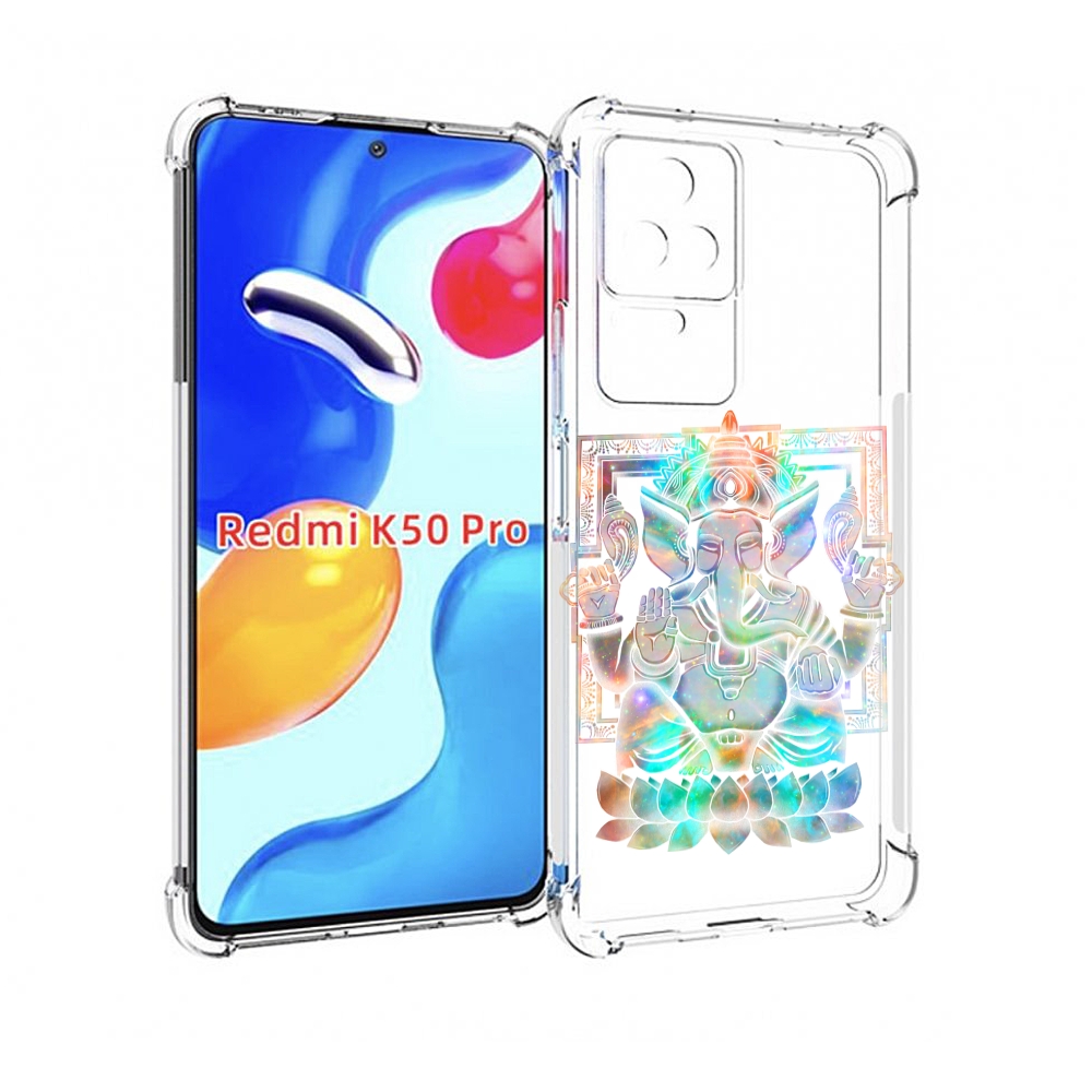

Чехол MyPads умный слон для Xiaomi Redmi K50 / K50 Pro, Прозрачный, Tocco