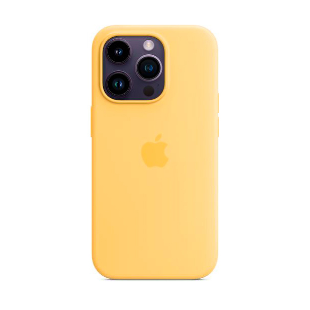 Чехол для смартфона iPhone 14 Pro Silicone Case with MagSafe, «солнечный свет»