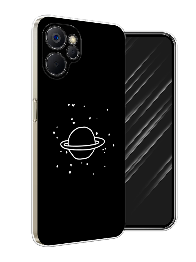 

Чехол Awog на Realme 9i 5G/10T 5G "Дудл Юпитера", Белый;черный, 2513950-4