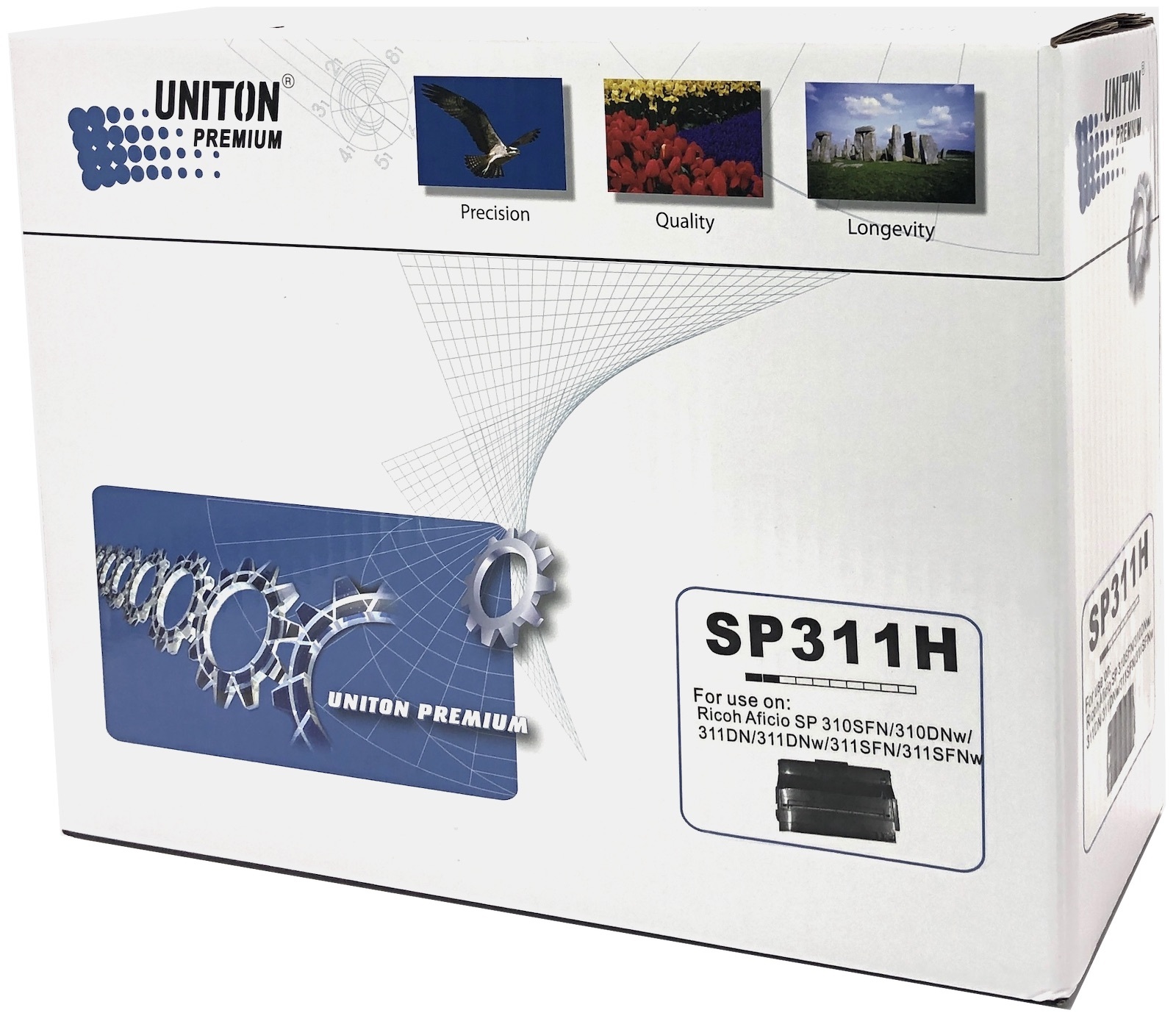 

Картридж для лазерного принтера UNITON Premium SP311 черный, SP 311