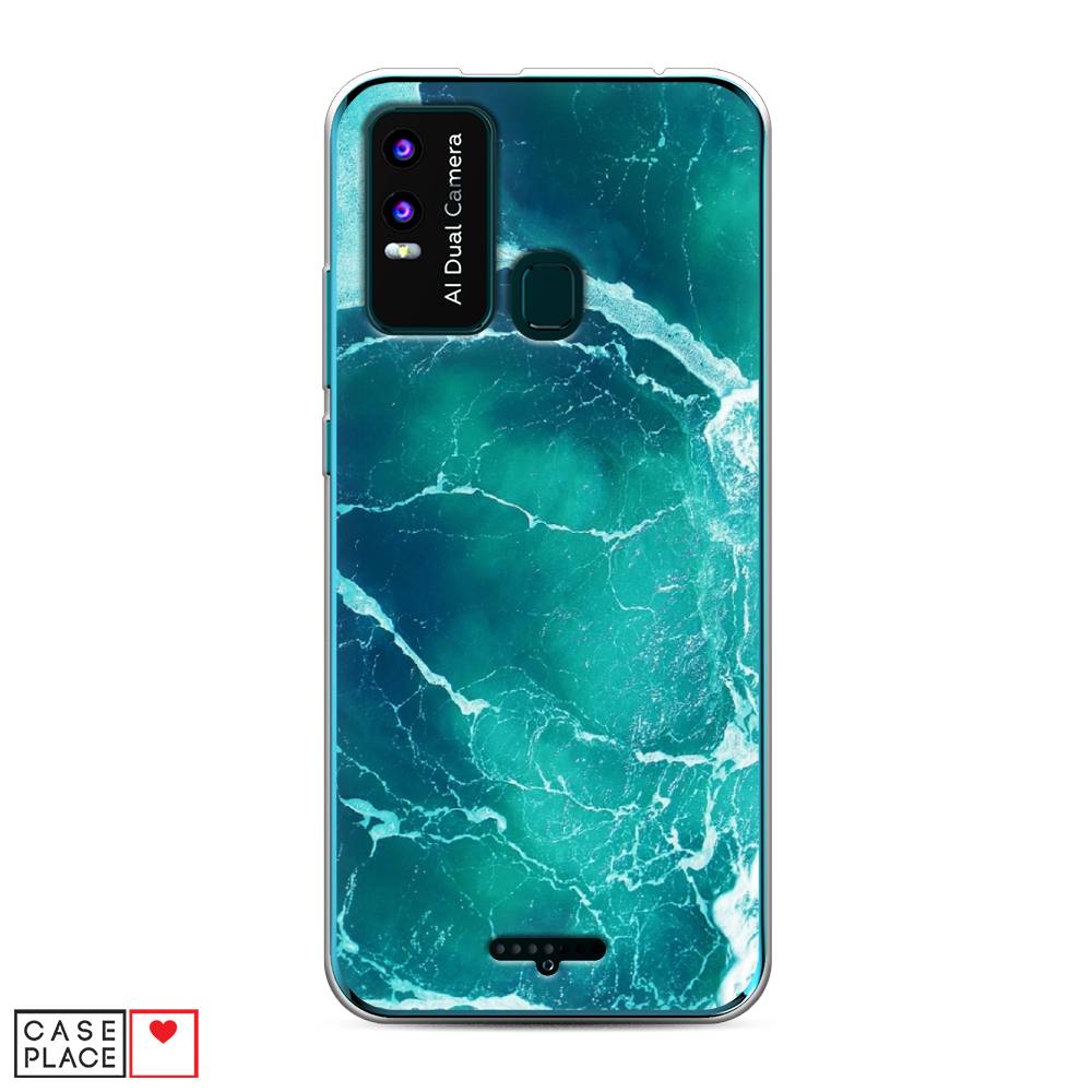

Чехол Awog на BQ 6630L Magic L / BQ 6630L Мэджик L "Изумрудный океан", Разноцветный, 201650-4