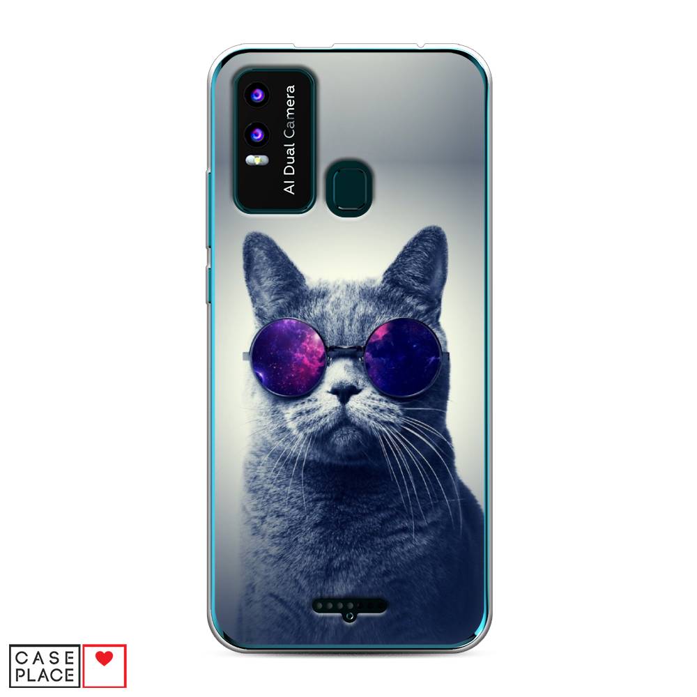 

Чехол Awog на BQ 6630L Magic L / BQ 6630L Мэджик L "Космический кот", Разноцветный, 201650-1