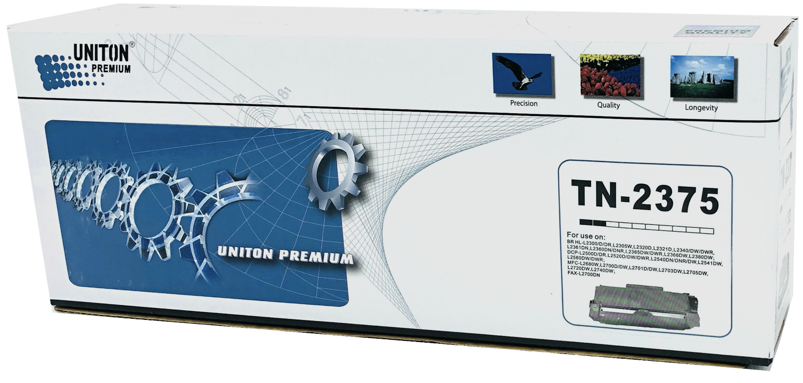 

Картридж для лазерного принтера UNITON Premium TN-2375 Black, Черный, TN-2375