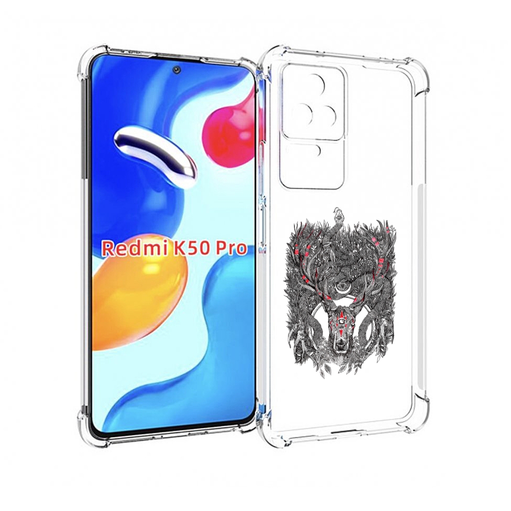 

Чехол MyPads Дизайнерские_676 для Xiaomi Redmi K50 / K50 Pro, Прозрачный, Tocco
