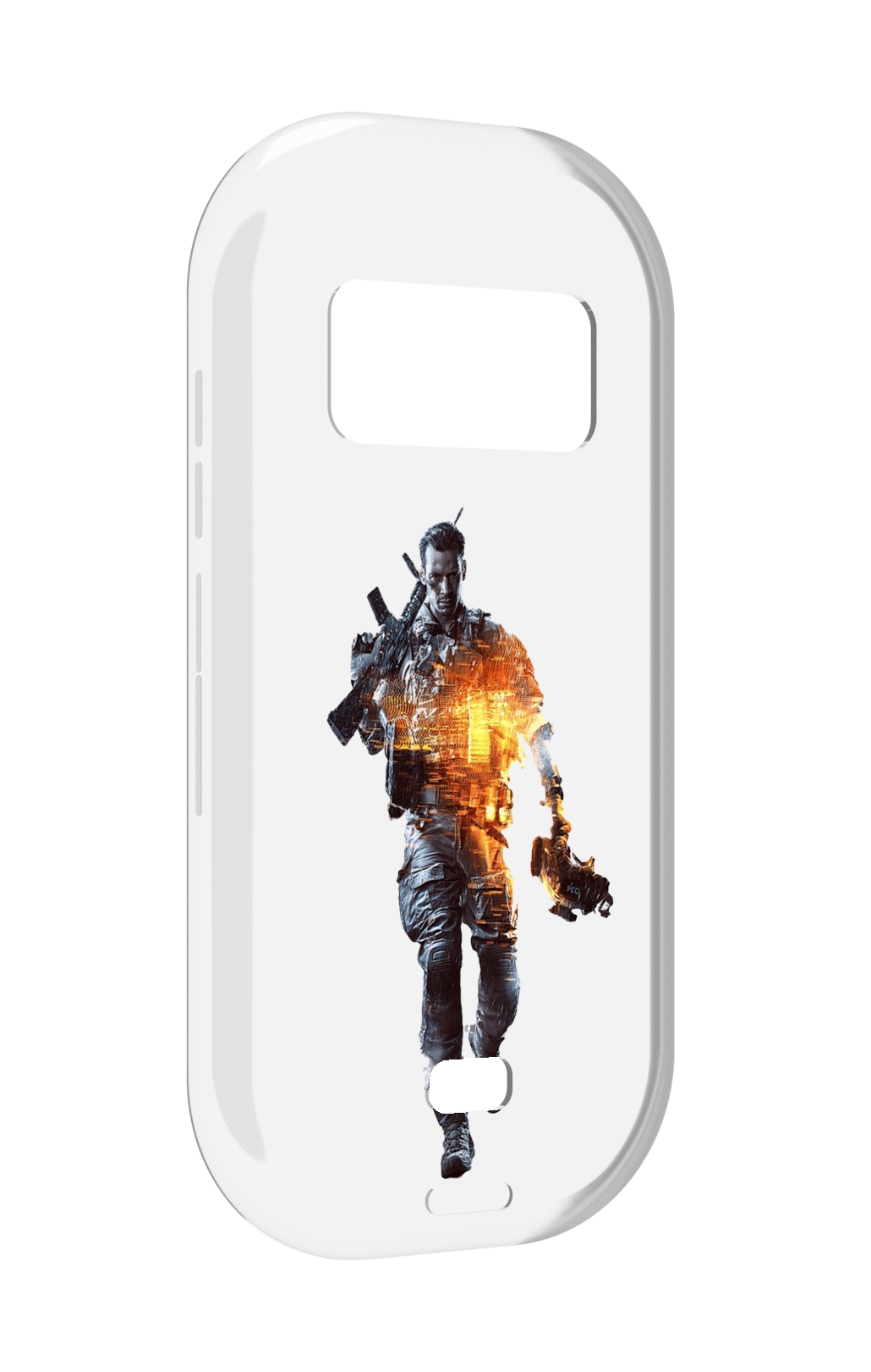 

Чехол MyPads Battlefield-4 мужской для UleFone Armor 15, Прозрачный, Tocco