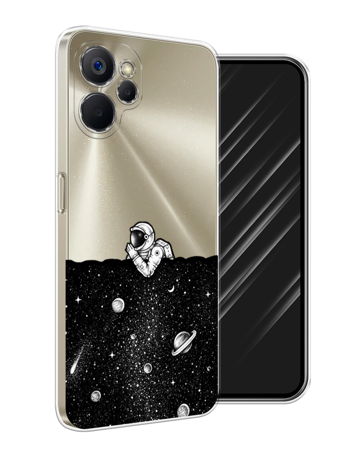 

Чехол Awog на Realme 9i 5G/10T 5G "Космический сон", Серый, 2513950-4