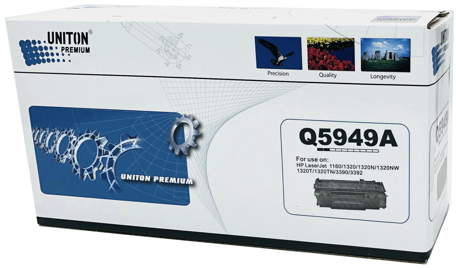

Картридж для лазерного принтера UNITON Premium №49A Q5949A Black, Черный, Q5949A; 49A