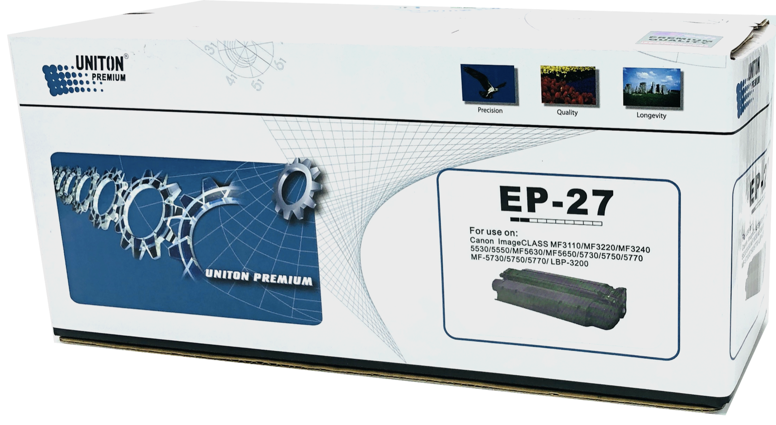 

Картридж для лазерного принтера UNITON Premium EP-27 Black, Черный, EP-27